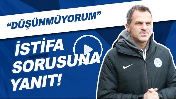 Stjepan Tomas'tan İstifa Sorusuna Yanıt! "Düşünmüyorum.."