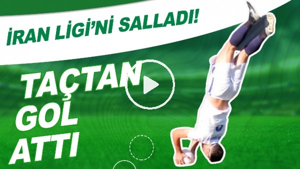 İran Ligi'nde taç atışından atılan gol