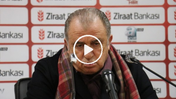 Fatih Terim: "Geç oldu bizim için, güç oldu açıkçası ama oldu"