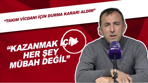 Ümraniyespor Teknik Direktörü Recep Uçar: "Kazanmak İçin Her Şey Mübah Değil"