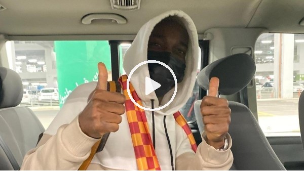 Onyekuru, Galatasaray için İstanbul'da