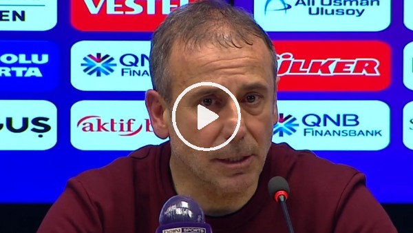 Abdullah Avcı: "Futbolda olumlu ve olumsuz duyguları bir anda yaşıyorsunuz"