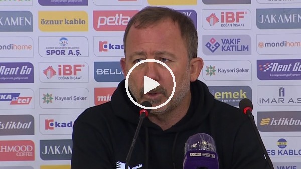 Sergen Yalçın: "Beşiktaş'ın lider olmasıyla övünecek durumda değiliz"