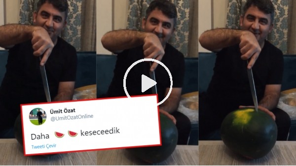 Murat Sancakın istifası sonrası Ümit Özat'tan karpuz paylaşımı