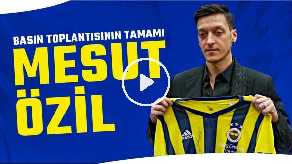 Mesut Özil basın toplantısı (Tamamı)