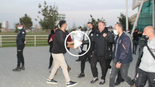 Beşiktaş kafilesi Hatay'a geldi