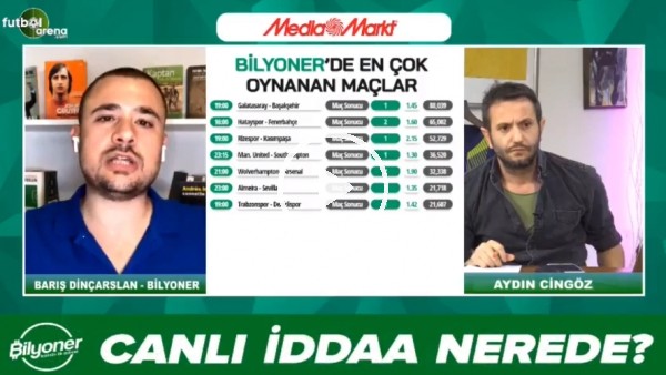 Barış Dinçarslan, Hatayspor - Fenerbahçe maçı için tahminini yaptı