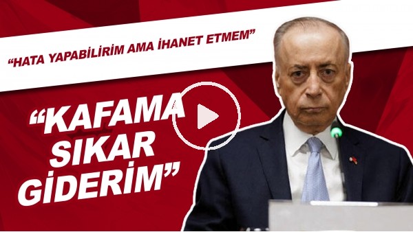 Mustafa Cengiz: "Hata yapabilirim ama ihanet etmem. Ahmet Kaya gibi kafama skar giderim."