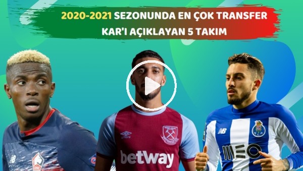 2020-2021 Sezonunda En Çok Transferi Kar'ı Açıklayan 5 Takım