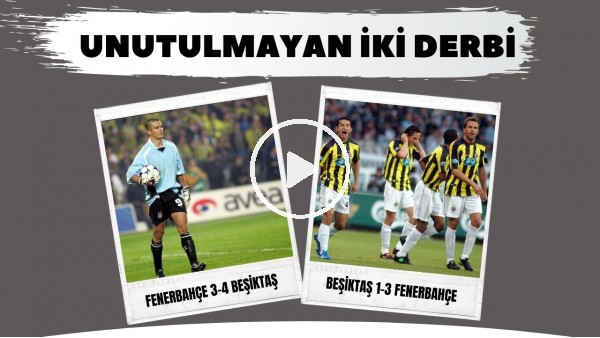 Unutulmaz iki Beşiktaş - Fenerbahçe derbisinin çarpıcı öyküsü