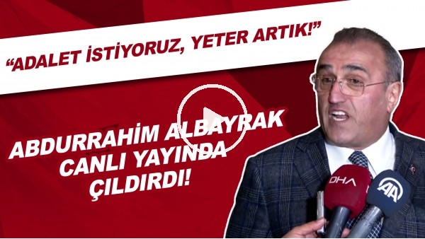 Abdurrahim Albayrak Canlı Yayında Çıldırdı!
