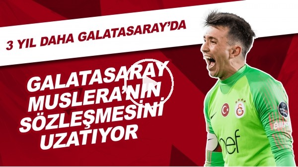 Galatasaray, Fernando Muslera'nın sözleşmesini 3 yıl daha uzattı