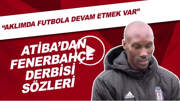 Atiba Hutchinson'dan Fenerbahçe derbisi sözleri! "Aklımda futbola devam etmek var1