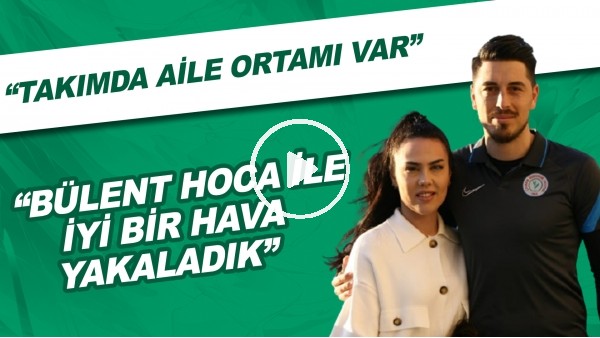 Yasin Pehlivan ve Avusturyalı eşi Linda, FutbolArena'ya konuştu | "Takımda aile ortamı var"