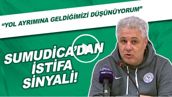 Sumudica'dan İstifa Sinyali! Yol Ayrımına Geldiğimizi Düşünüyorum"