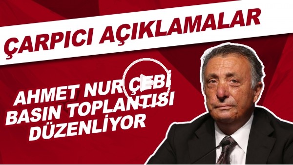 Ahmet Nur Çebi basın toplantısı düzenledi | "Onurlu ve namuslu şekilde mücadele ediyoruz"