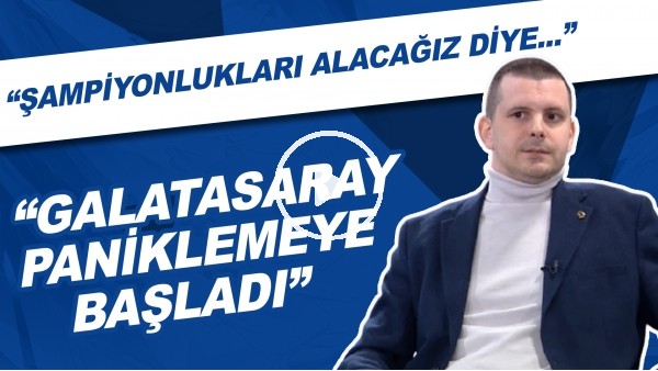 Metin Sipahioğlu: "Şampiyonlukları alacağız diye Galatasaray paniklemye başladı. Daha çok panikleyecekler."