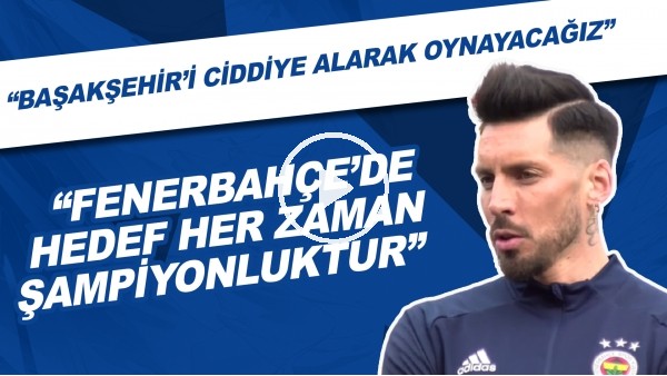 Jose Sosa'dan şampiyonluk ve Emre Belözoğlu yorumu | "Fenerbahçe'de hedef her zaman şampiyonluktur"