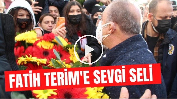 Fatih Terim'e Hatay'da sevgi seli