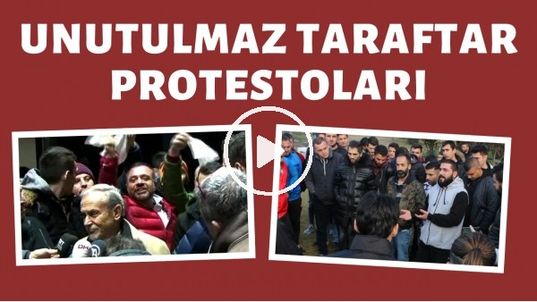 Türk futbol tarihine geçen unutulmaz taraftar protestoları