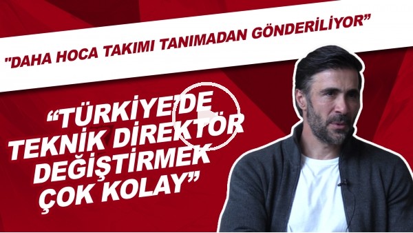 Hatayspor Teknik Direktörü Ömer Erdoğan: "Türkiye'de teknik direktör değiştirmek çok kolay"