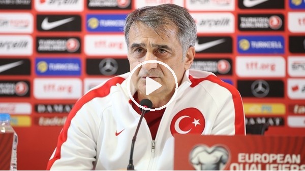 A Milli Takım'da Şenol Güneş ve İrfan Can Kahveci açıklamalarda bulundu.
