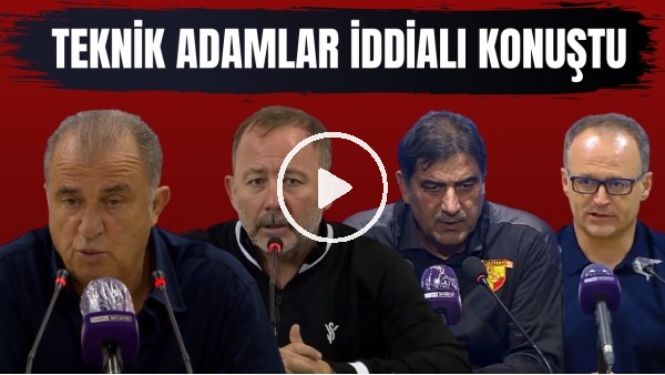 Şampiyon kim olacak? Teknik adamlar iddialı konuştu