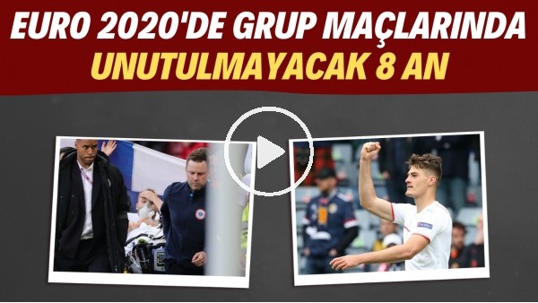 EURO 2020'de grup maçlarında unutulmayacak 8 an | Patrik Schick patlama yaptı