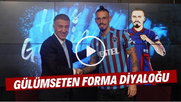 Ahmet Ağaoğlu ile Hamsik arasında gülümseten forma diyaloğu