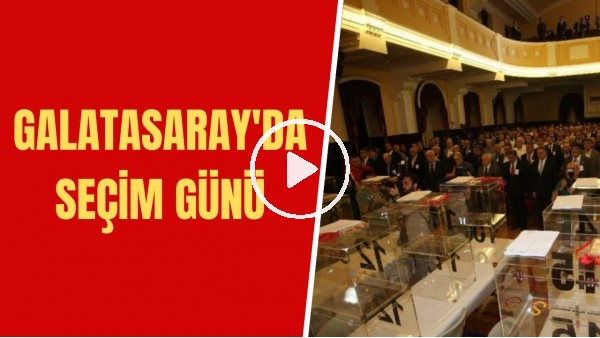 Galatasaray'da seçim günü | Kaç katılımcı olacak? | Sizce kim kazanır?