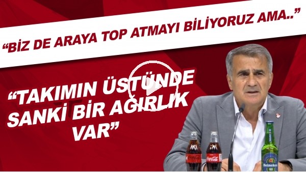 Şenol Güneş'ten Galler yenilgisi sonrası açıklamalar! "Sanki takımın üstünde bir ağırlık var"