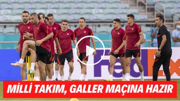 Milli Takım, Galler maçına hazır