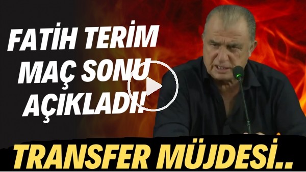 Fatih Terim'den transfer müjdesi! PSV maçı sonrası açıkladı..