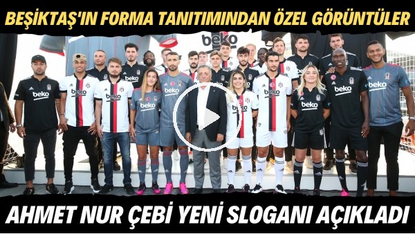 Beşiktaş'ın Boğaz'da forma tanıtımından özel görüntüler | Ahmer Nur Çebi yeni sloganı açıkladı