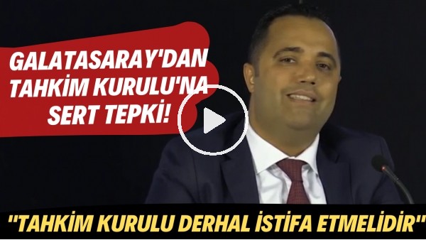  Galatasaray'dan Tahkim Kurulu'na sert tepki! "Bizden intikam almaya çalışıyorlar"