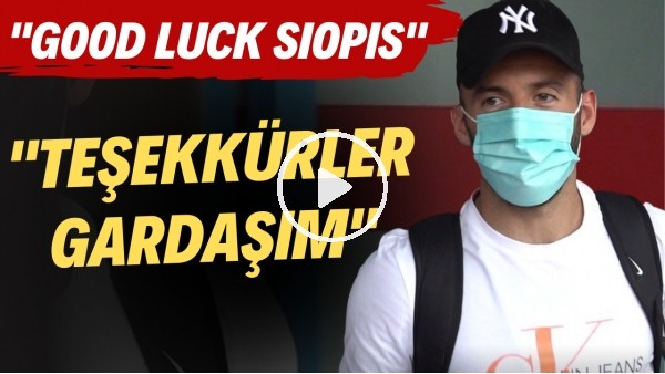 Trabzonspor taraftarı ve Siopis arasında gülümseten diyalog | "Teşekkürler gardaşım"