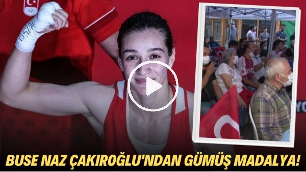 Buse Naz Çakıroğlu tarih yazdı | Ailesinin olimpiyat heyecanı