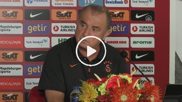 Fatih Terim'in St. Johnstone maçı öncesi basın toplantısı | Transfer açıklaması