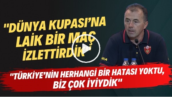 Miodrag Radulovic: "Aldığımız puanı sonuna kadar hak ettiğimizi düşünüyorum"