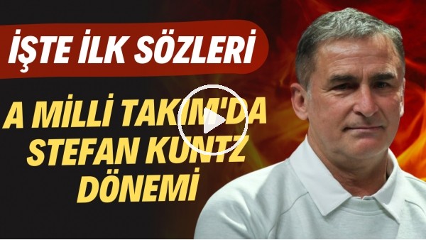 A Milli Takım Teknik Direktörü Stefan Kuntz'un imza töreni