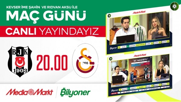 MAÇ GÜNÜ | Beşiktaş - Galatasaray