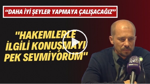 Göztee Teknik Direktörü Nestor El Maestro: "Hakemlerle ilgili konuşmayı pek sevmiyorum"