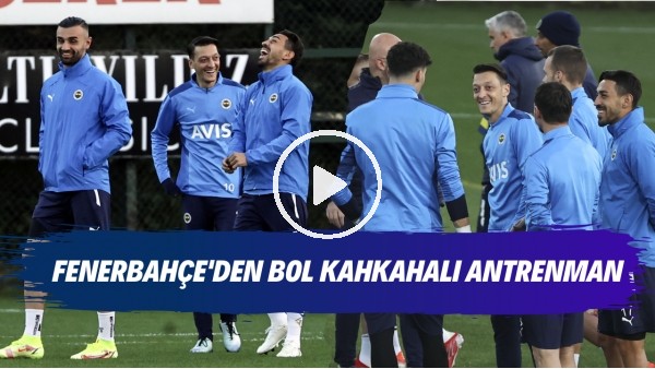 Fenerbahçe'den bol kahkahalı antrenman | Mert Hakan Yandaş takım arkadaşlarını güldürdü