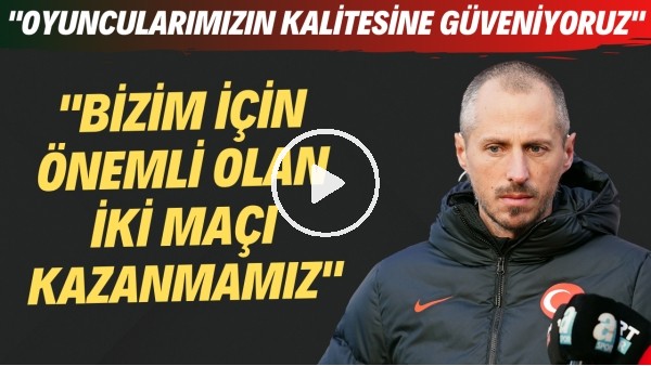 A Milli Futbol Takımı Yardımcı Antrenörü Jan-Moritz Lichte: "Oyuncularımızın kalitesine güveniyoruz"