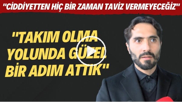 Hamit Altıntop: "Ciddiyetten hiç bir zaman taviz vermeyeceğiz"