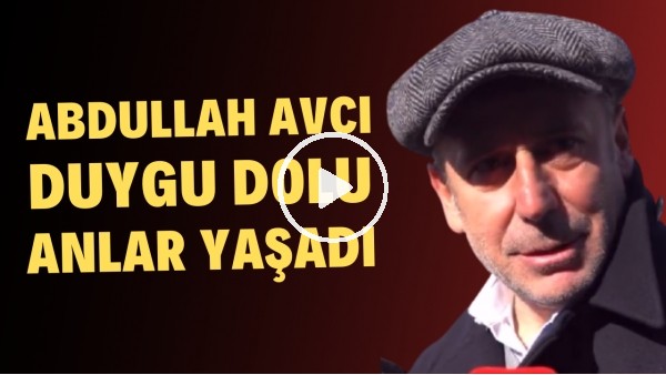 Abdullah Avcı, Özkan Sümer'in kabri başında duygu dolu anlar yaşadı