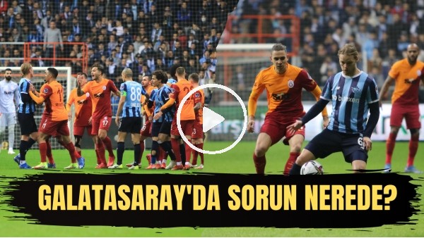 'Galatasaraylı futbolculara ve teknik heyete sert eleştiriler! Sizce sorun nerede?