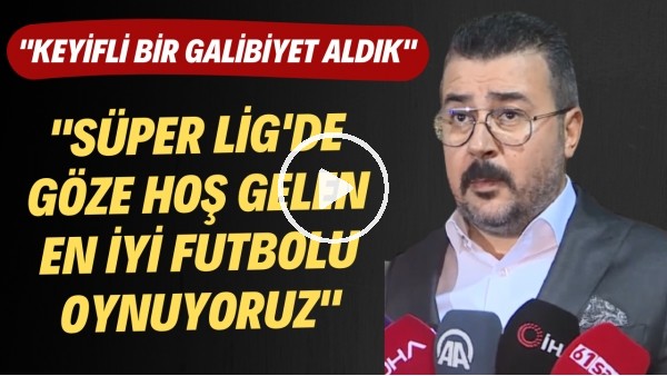 'Antalyaspor Başkanı Aziz Çetin: "Trabzonspor'a karşı keyifli bir galibiyet aldık"