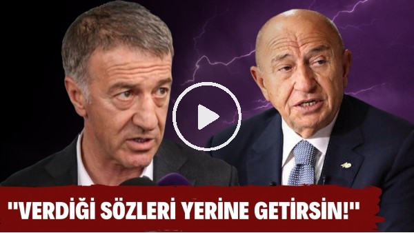 Ahmet Ağaoğlu'ndan sert açıklamalar! "Nihat Özdemir verdiği sözleri yerine getirsin"