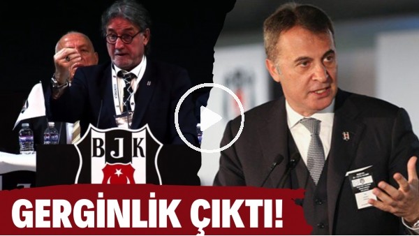 Beşiktaş Mali Genel Kurul'da gerginik! "Fikret Orman hesap verecek"